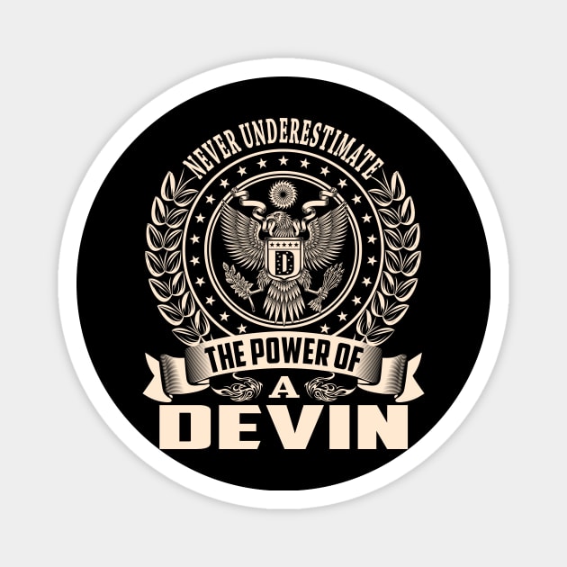 DEVIN Magnet by Darlasy